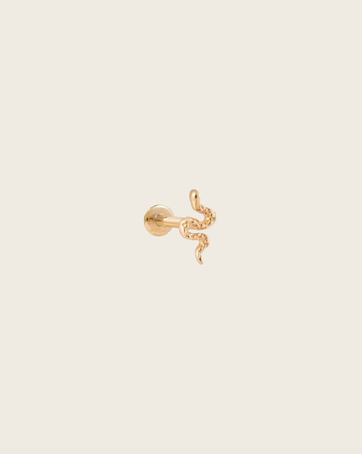 Piercing Tragus Serpent Or - Agate Piercing